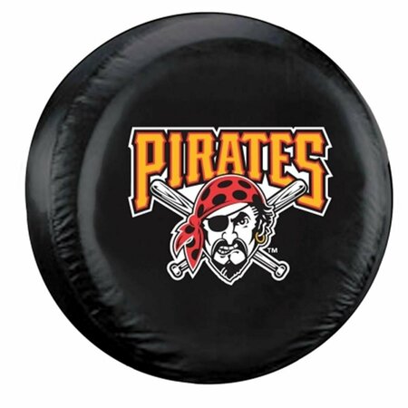 FREMONT DIE CONSUMER PRODUCTS Pittsburgh Pirates Tire Cover Standard Size Black 2324568423